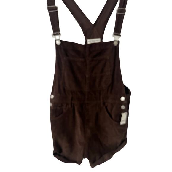 We The Free Pants - NWT We The Free Corduroy Short Overalls – Size Medium – Brown msrp $108